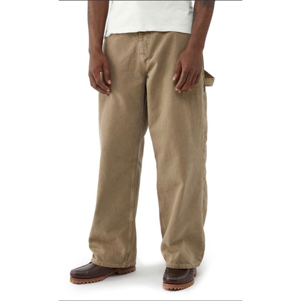 Urban Outfitters BDG Men Carpenter Pants  Brown Utility Baggy 32x32 NEW Y2K